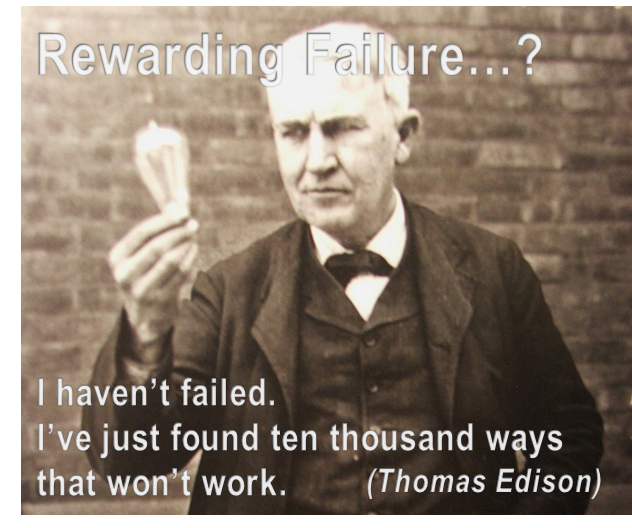 Should failure be rewarded?