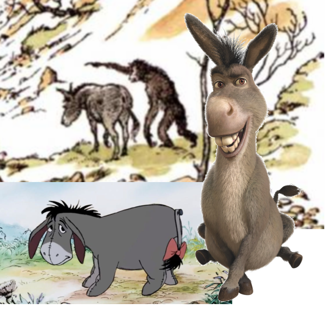 Who is the original talking donkey?