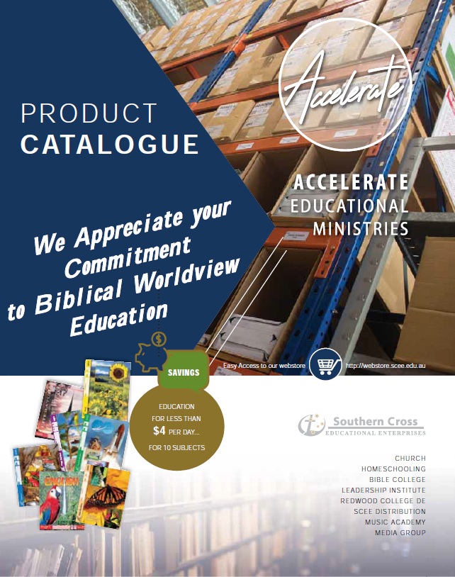 Catalogue Accelerate Christian Home Schooling